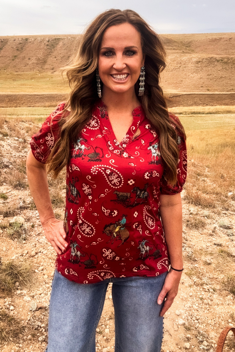 Ranch Rodeo Top