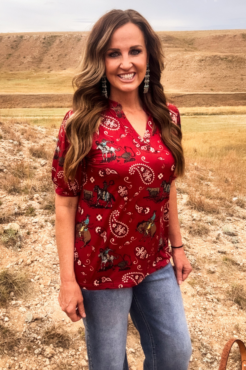 Ranch Rodeo Top