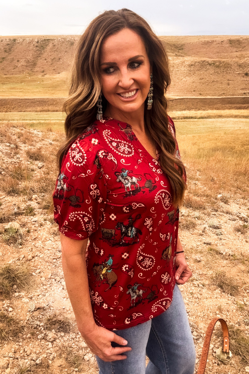 Ranch Rodeo Top