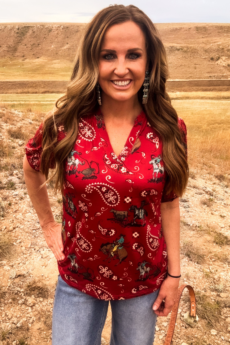 Ranch Rodeo Top