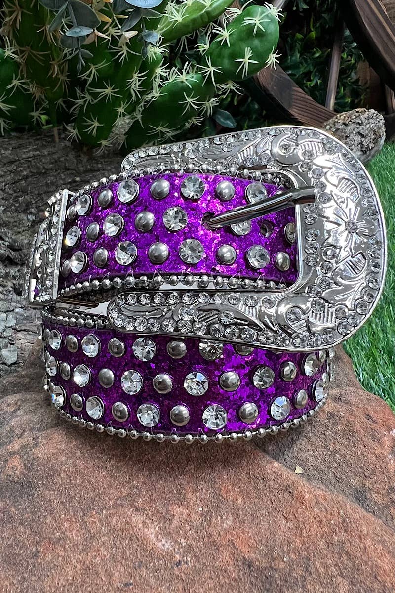 Girls' Shimmery Belts