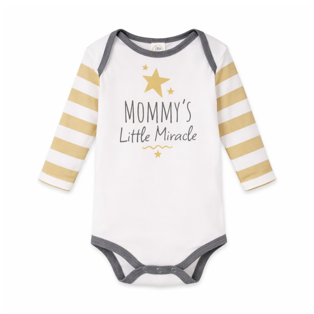 Mother’s & Father’s Day Baby Bodysuits |100% Cotton Rib