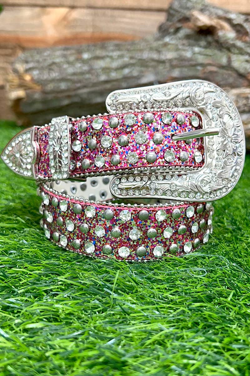 Girls' Shimmery Belts