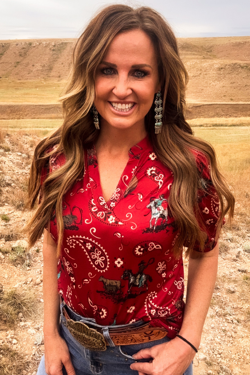 Ranch Rodeo Top