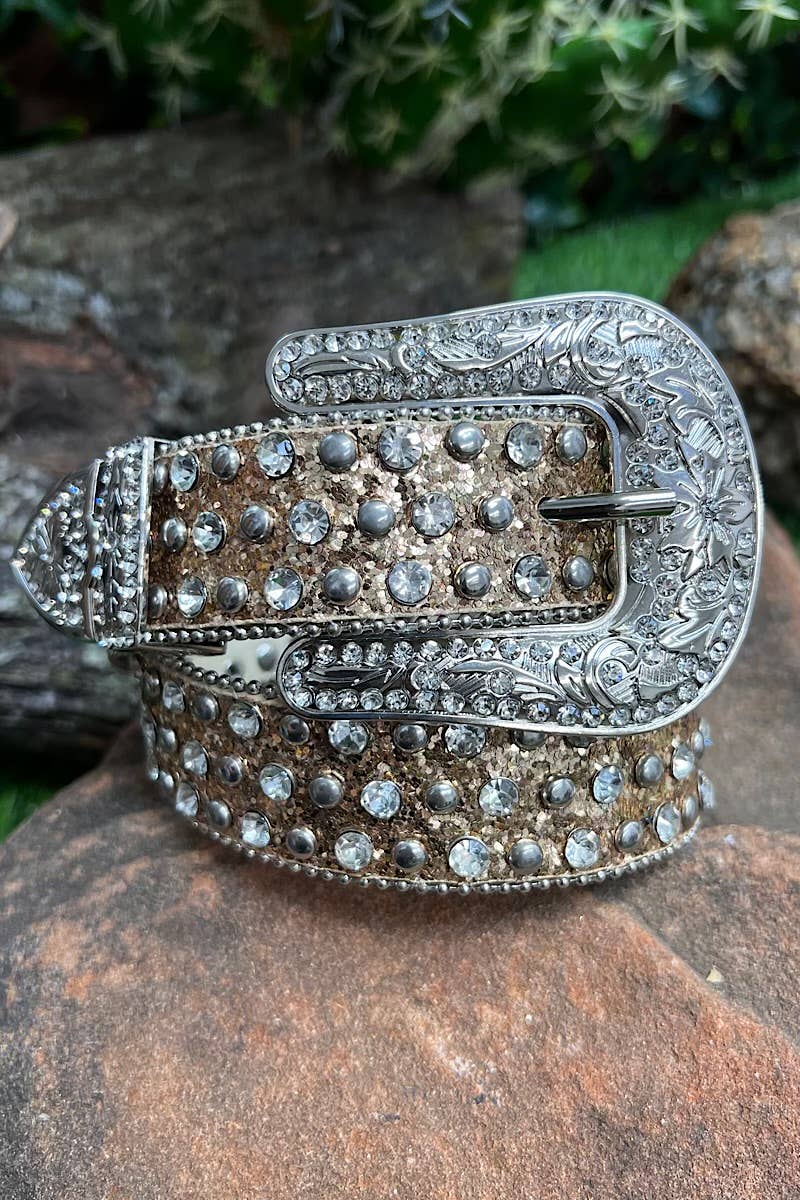 Girls' Shimmery Belts
