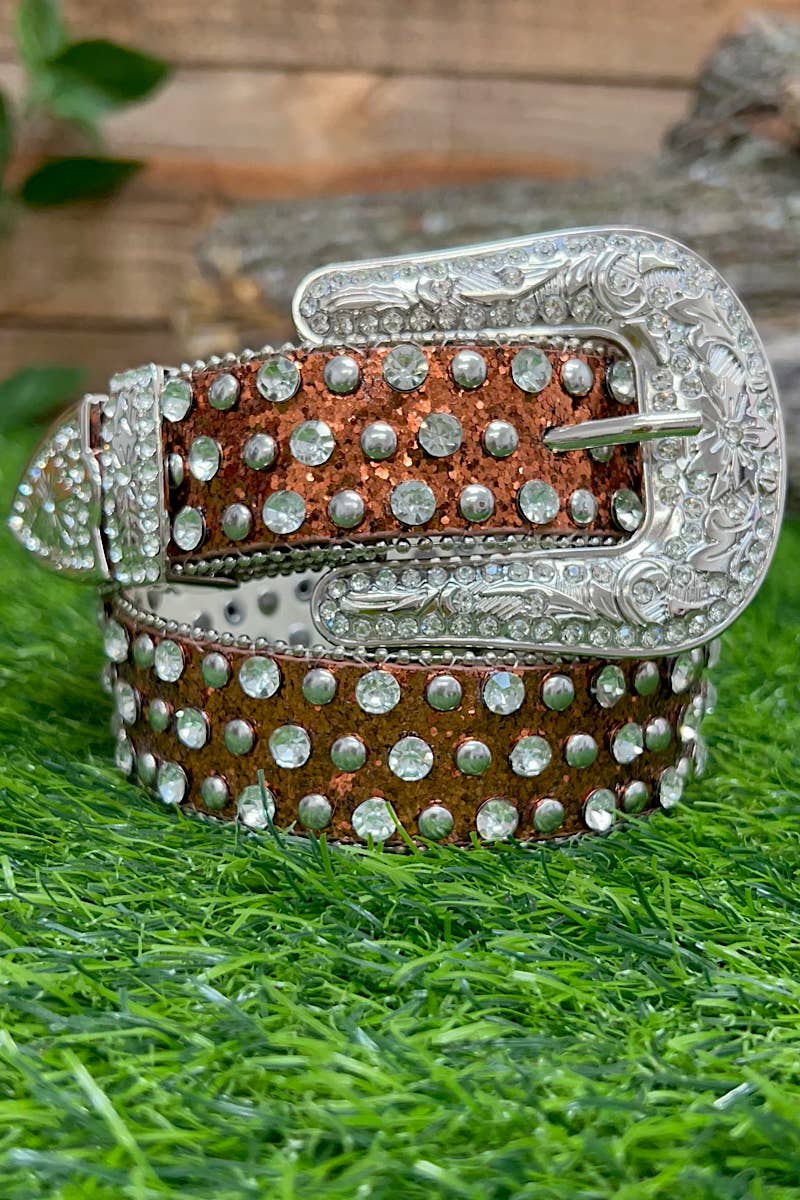Girls' Shimmery Belts