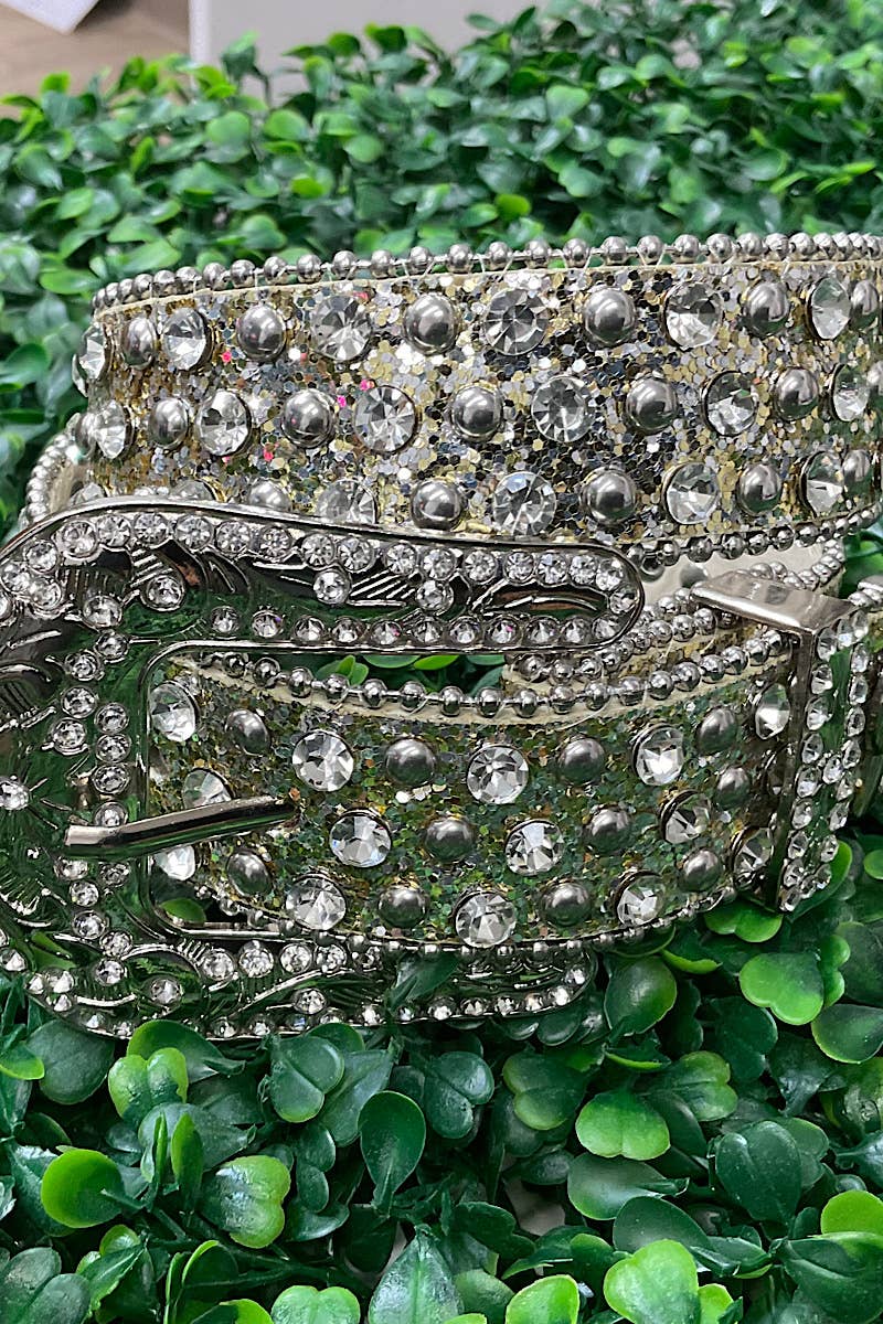 Girls' Shimmery Belts