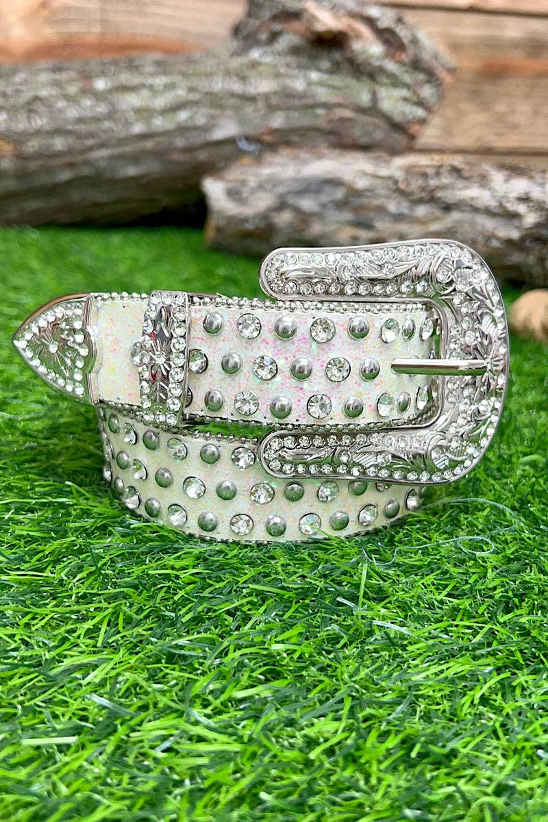 Girls' Shimmery Belts