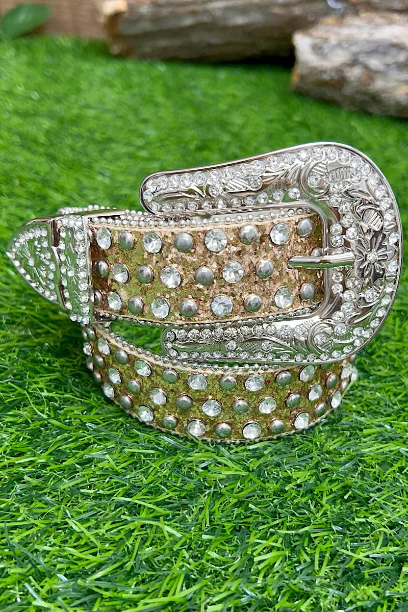Girls' Shimmery Belts