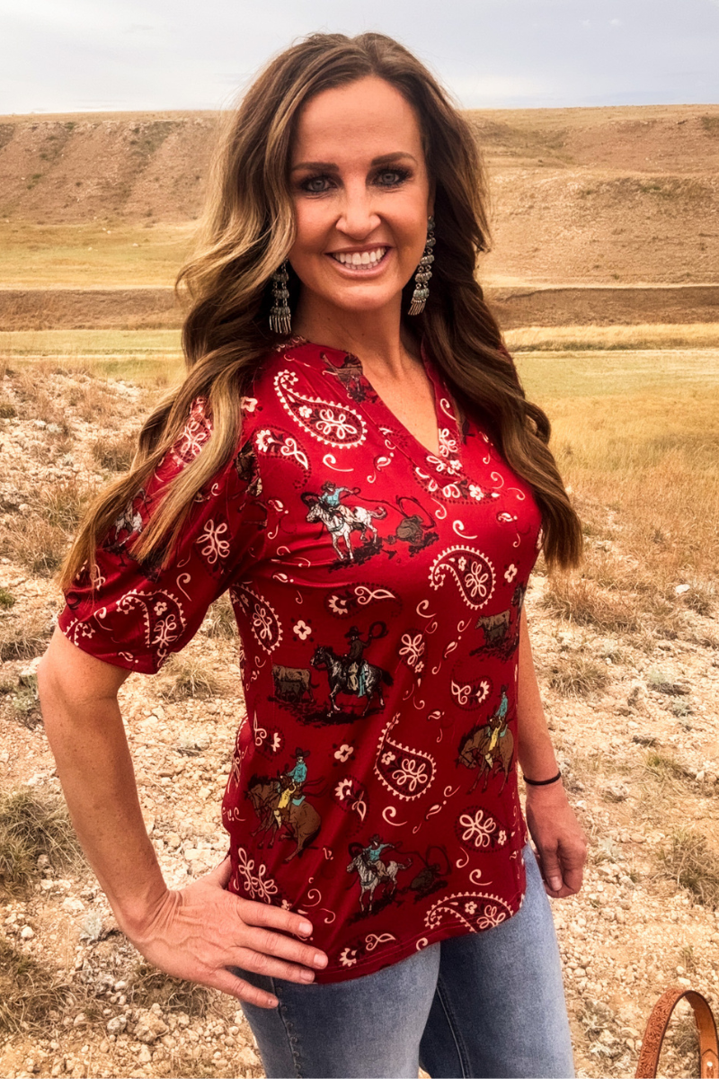 Ranch Rodeo Top